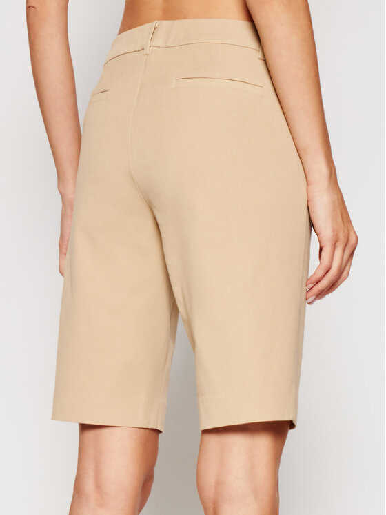 LAUREN RALPH LAUREN Lauren Ralph Lauren Σορτς υφασμάτινο 200661653009 Μπεζ Regular Fit