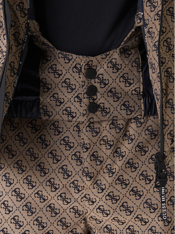 Guess Guess Kurtka narciarska M5BL0N WF182 Beżowy Regular Fit