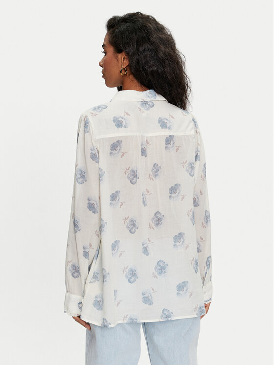 Lee Lee Camicia 112355158 Écru Relaxed Fit