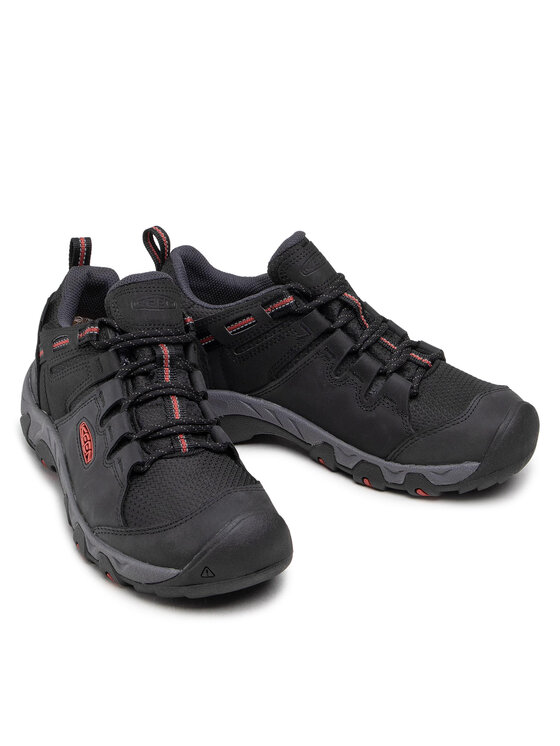 Keen Keen Трекінгові черевики Steens Wp M 1022330 Чорний