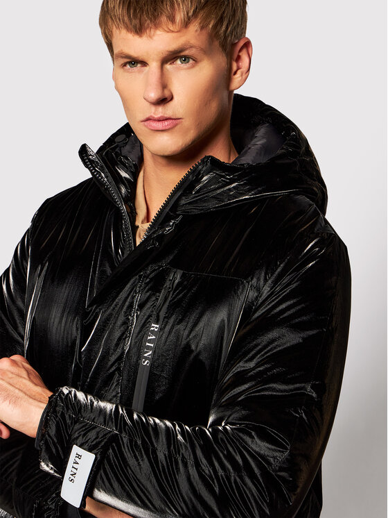 Rains Rains Žieminė striukė Unisex 1540 Juoda Regular Fit