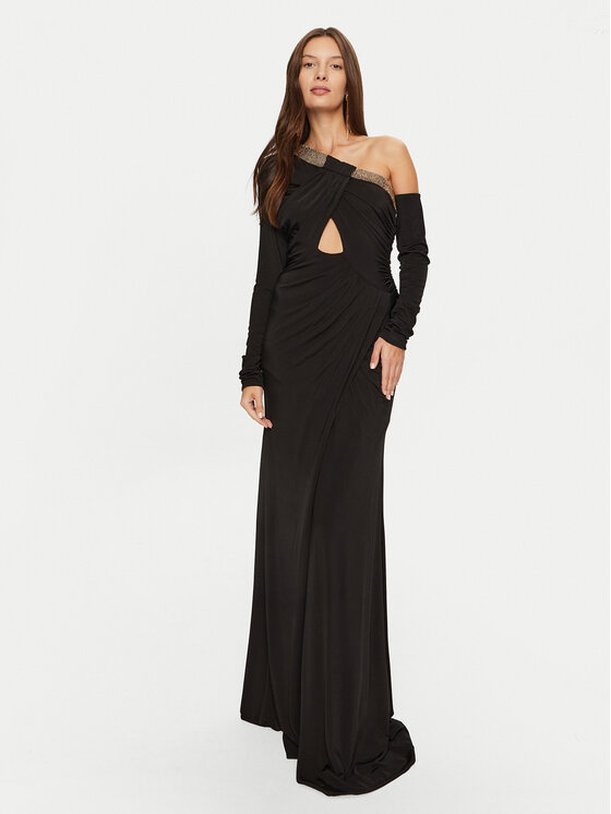Babylon Babylon Õhtune kleit S00821 Must Regular Fit