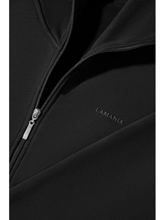 La Mania La Mania Felpa RIPPLE Nero Classic Fit