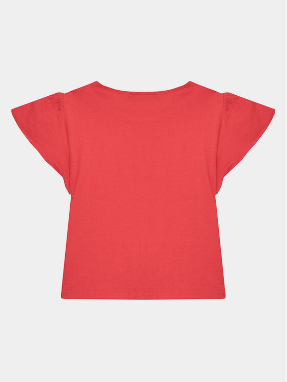 United Colors Of Benetton United Colors Of Benetton T-Shirt 3096G10DY Czerwony Regular Fit