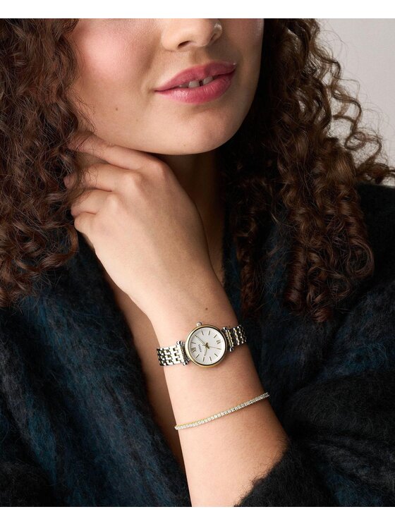 Fossil Fossil Hodinky ES5450SET Stříbrná