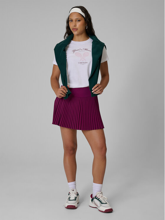 4F 4F T-Shirt COURT SOCIETY Biały Regular Fit