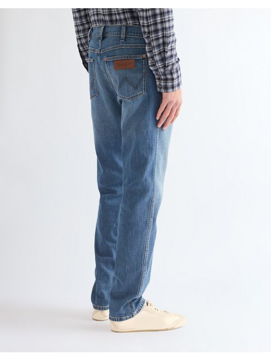 Wrangler Wrangler Jeansy REDFORD Niebieski Straight Leg
