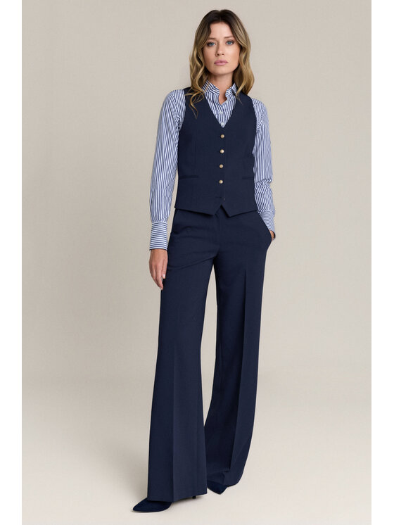 Lancerto Lancerto Kamizelka Antonella KA073126000013 Granatowy Regular Fit