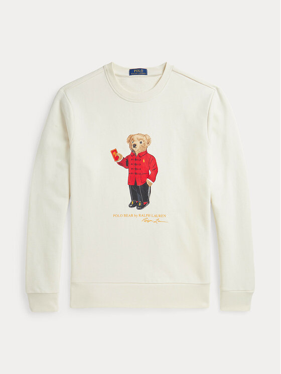 Polo Ralph Lauren Polo Ralph Lauren Džemperis 710961598001 Écru Regular Fit