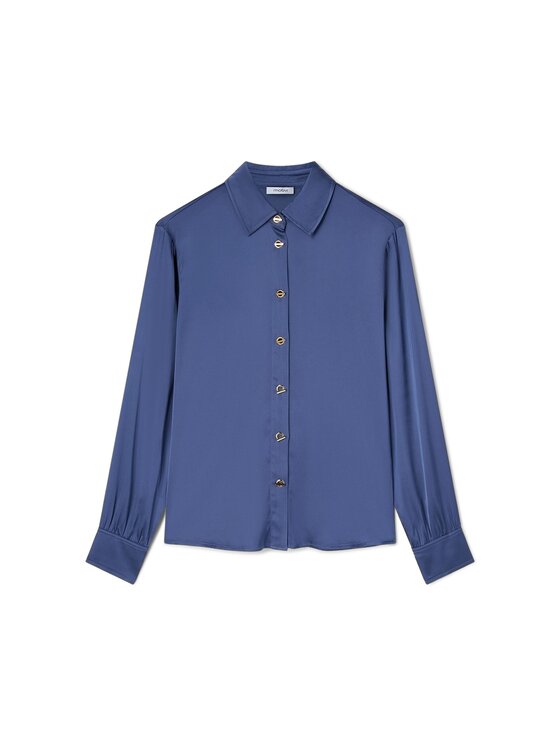 Motivi Motivi Koszula 5001Q001032N024 Niebieski Regular Fit