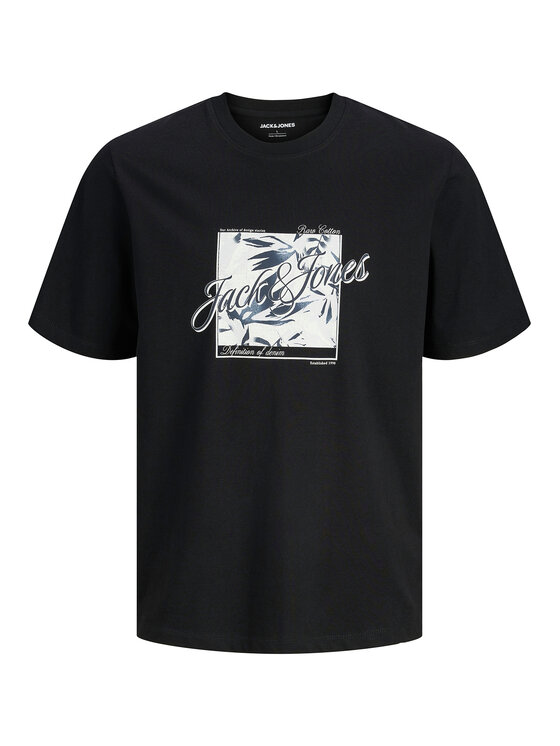 Jack & Jones Jack & Jones T-Shirt Honolulu 12288088 Černá Regular Fit