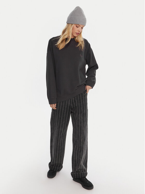 Quiksilver Quiksilver Džemperis ar kapuci Essential Crew EQWFT03190 Pelēks Standard Fit