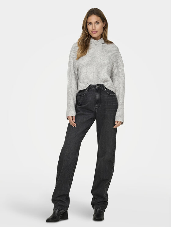 ONLY ONLY Dolčevita Melanie 15321177 Siva Regular Fit