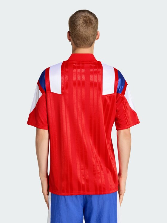 adidas adidas Koszulka techniczna 172417 Czerwony Regular Fit