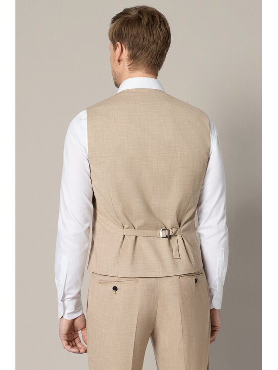 Lancerto Lancerto Kamizelka Astorga KA073126000005 Beżowy Regular Fit