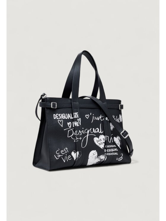 Desigual Desigual Τσάντα BAG_SESHAT HOBART Μαύρο