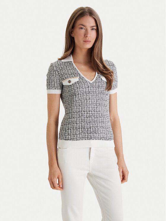 Guess Guess Sveter W6RR27 Z0361 Sivá Regular Fit