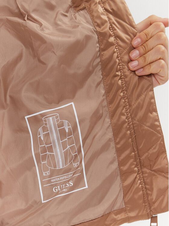 Guess Guess Giubbotto invernale Lucia W3BL19 WEX12 Marrone Regular Fit