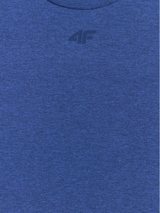 4F 4F Koszulka techniczna MULTI ACTIVE Granatowy Regular Fit
