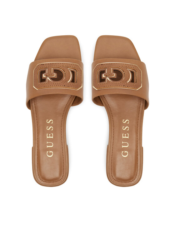 Guess Guess Natikači FLJTAR LEA19 Rjava