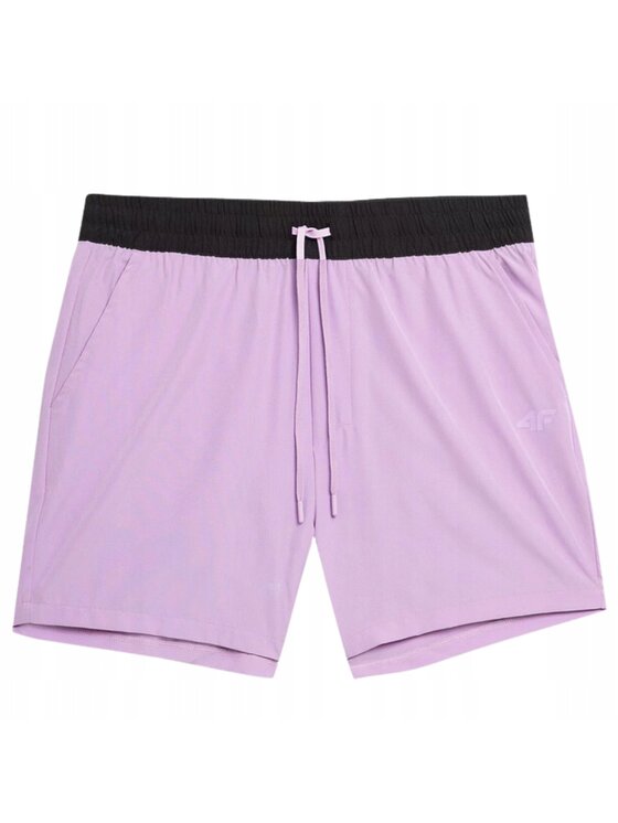4F 4F Szorty 52S Fioletowy Comfortable Fit