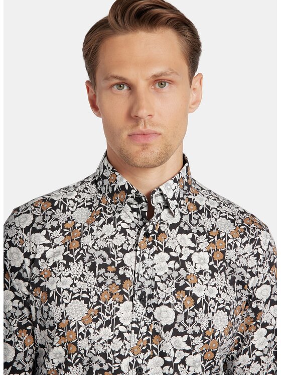 Pako Lorente Pako Lorente Koszula P25WF-1X-028 Kolorowy Slim Fit