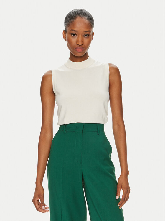 Weekend Max Mara Τοπ Nazione 2425366071 Εκρού Regular Fit