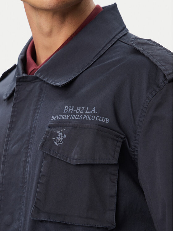 Beverly Hills Polo Club Beverly Hills Polo Club Демісезонна куртка P-SS26M-JK0197-0298 Cиній Regular Fit