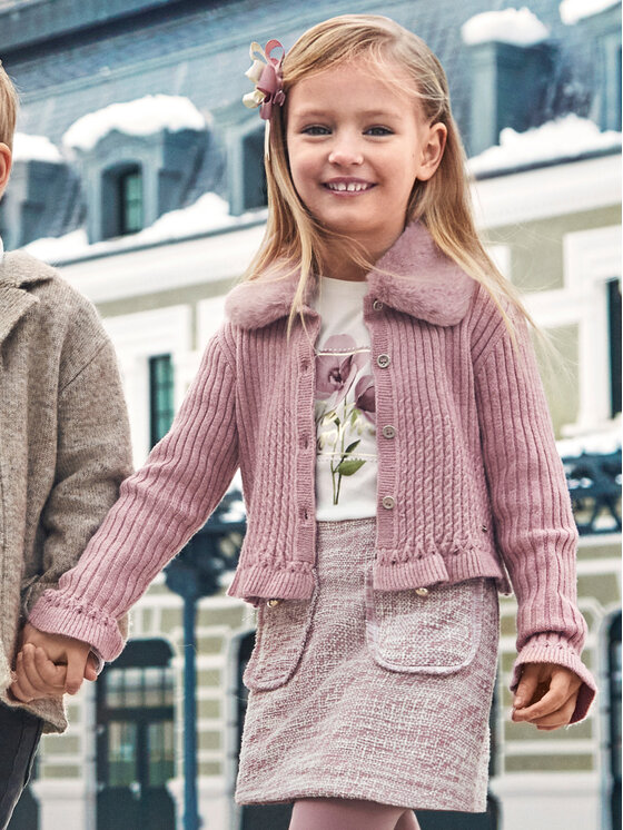 Mayoral Mayoral Cardigan 4362 Rosa Regular Fit
