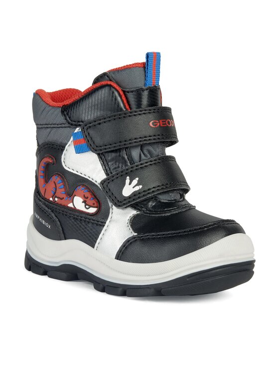 Geox Geox Μπότες Χιονιού B Flanfil Boy B Abx B363VA 054FU C0245 S Μαύρο
