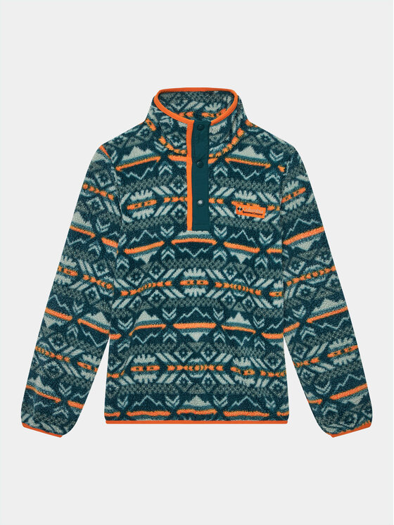 Columbia Columbia Флісовий реглан Helvetia™ Half Snap Fleece Голубий Regular Fit