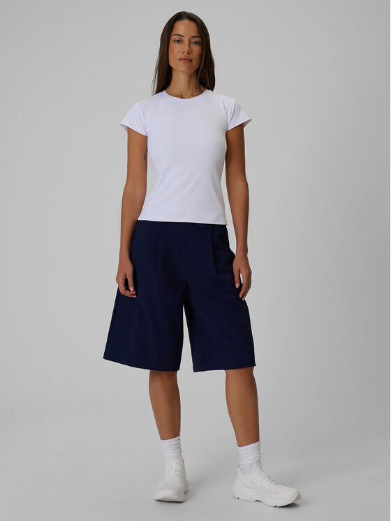 4F 4F Szorty materiałowe OCEANS KEEPERS Granatowy Loose Fit