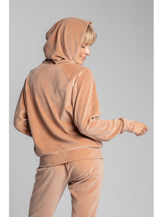 LaLupa LaLupa Bluza LA013 Beżowy Comfortable Fit