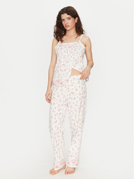 LAUREN RALPH LAUREN LAUREN RALPH LAUREN Pijama ILN72408 Écru Regular Fit