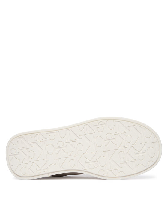 Calvin Klein Calvin Klein Sneakersy Low Cut Lace-Up V3X9-83301-1355A M Biela