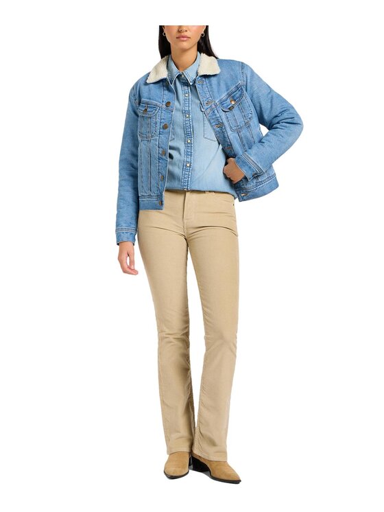 Lee Lee Koszula jeansowa 112355108 Niebieski Regular Fit