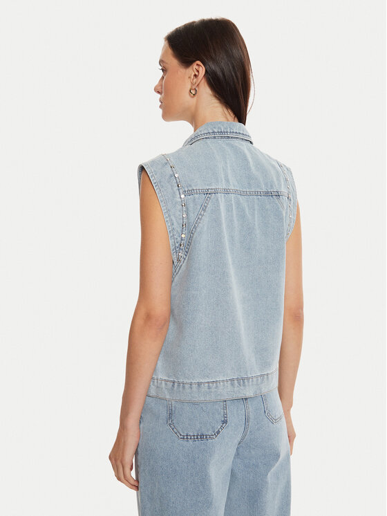 Morgan Morgan Veste 242-GAK Zils Regular Fit