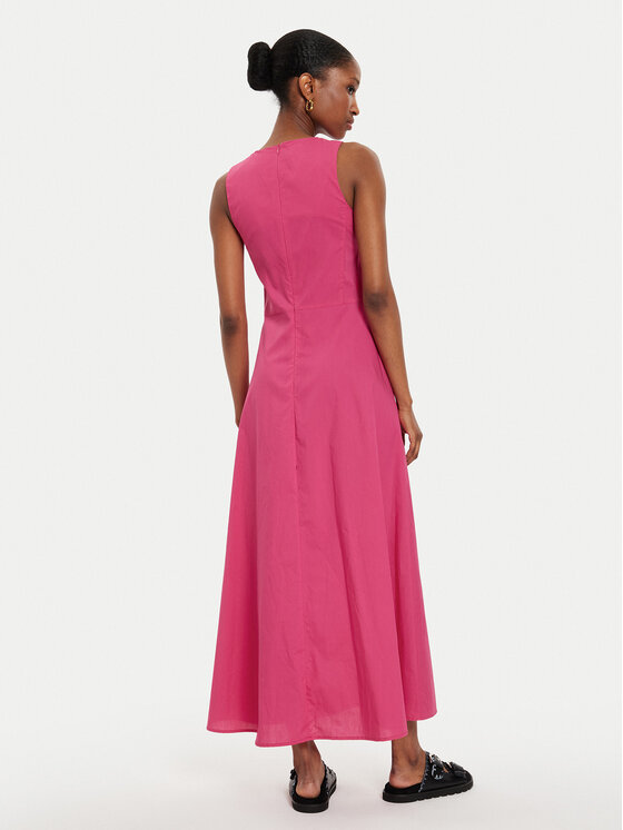 ViCOLO ViCOLO Sukienka letnia TB2904 Różowy Regular Fit