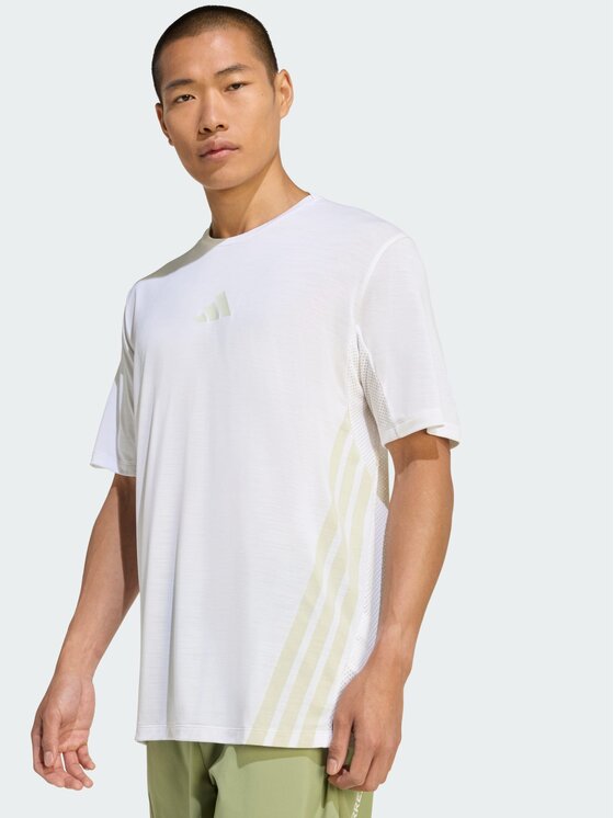 adidas adidas Koszulka techniczna Terrex Xperior CLIMACOOL Biały Regular Fit