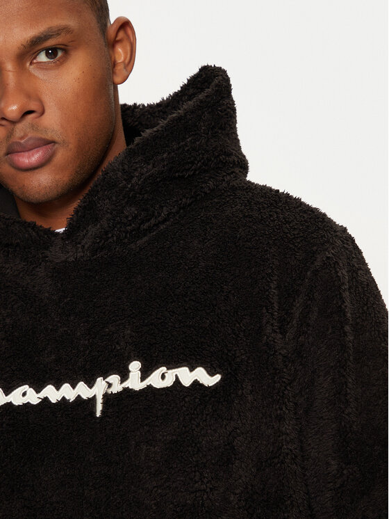 Champion Champion Μπλούζα 220445 Μαύρο Loose Fit