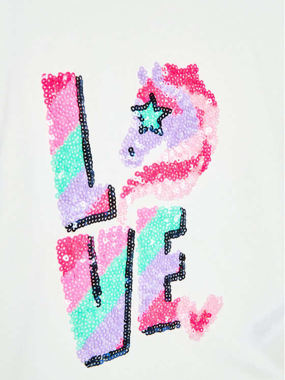 Billieblush Billieblush Bluză U15A50 Bej Regular Fit