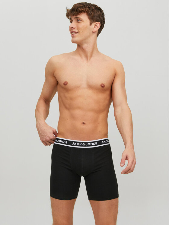 Jack&Jones Jack&Jones Set 3 parov boksaric 12229576 Črna