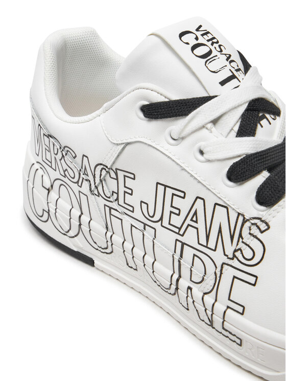 Versace Jeans Couture Sneakers 77YA3SJ5 ZP346 Alb | Modivo.ro