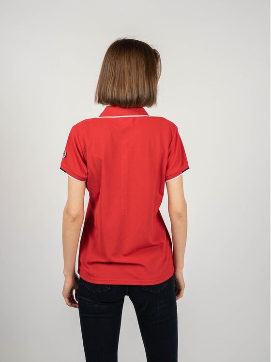 North Sails North Sails Polo 45 2502 000 | Auroa Polo S/S Rosso Regular Fit