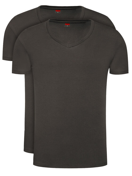 Levi's® Levi's Σετ 2 T-Shirts 905056001 Μαύρο Regular Fit