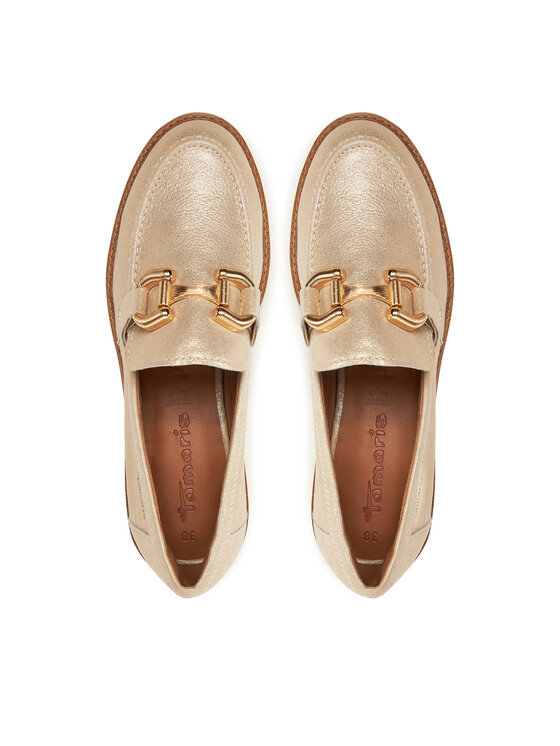 Tamaris Tamaris Chunky loafers 1-24723-43 Oro