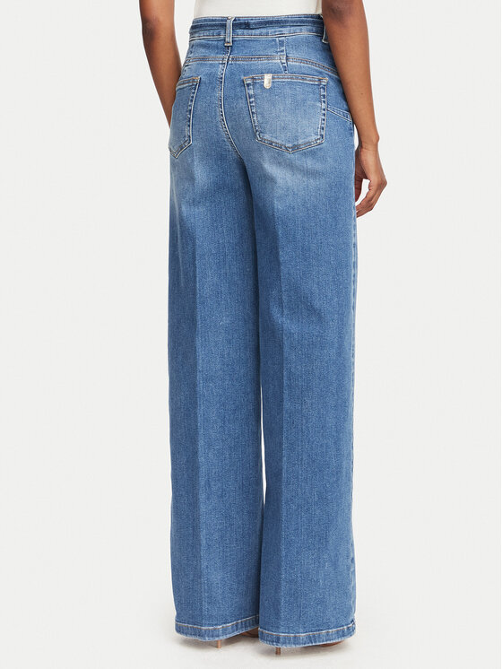 Liu Jo Liu Jo Farmer UF6088 D0264 Kék Flared Leg