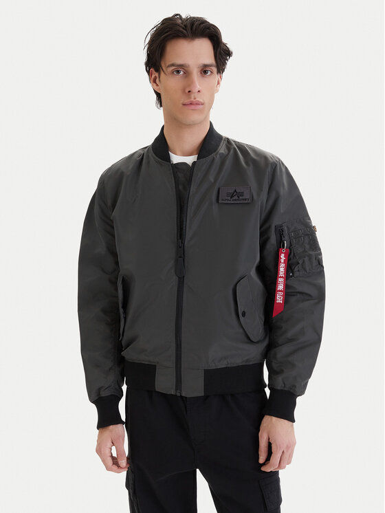 Alpha Industries Geacă bomber MA-1 TTC Two Tone 126101 Gri Regular Fit
