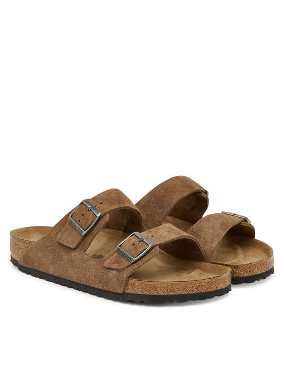 Birkenstock Birkenstock Iešļūcenes Arizona 1032678 Tumši bēša