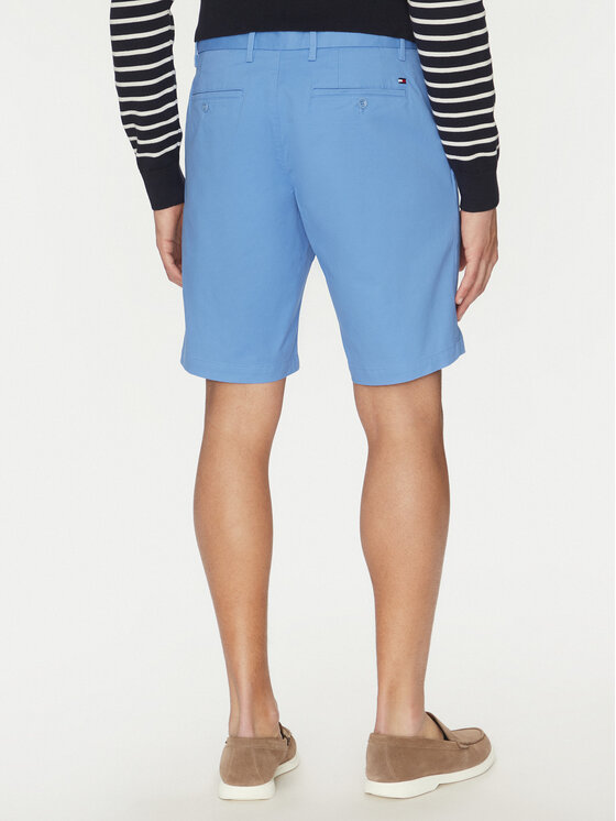 Tommy Hilfiger Tommy Hilfiger Pantalon scurți din material Harlem MW0MW23568 Albastru celest Regular Fit